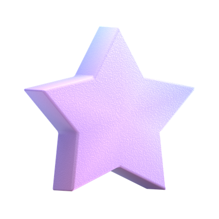 Estrela  3D Icon