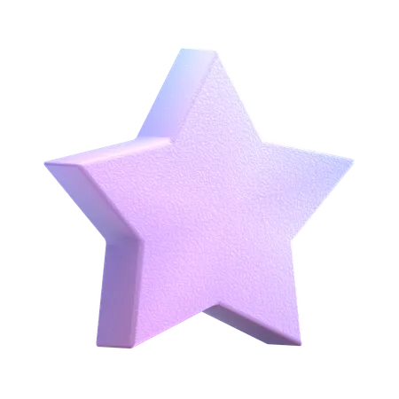 Estrela  3D Icon