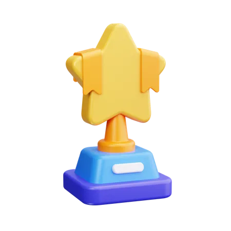 Estrela  3D Icon