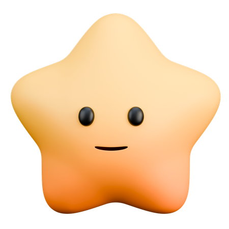 Estrela  3D Icon