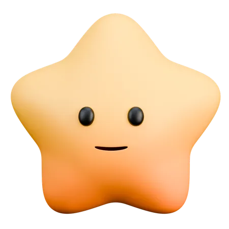 Estrela  3D Icon