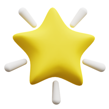 Estrela  3D Icon