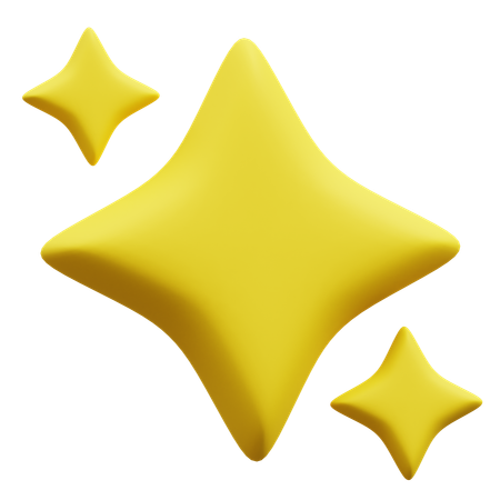 Estrela  3D Icon