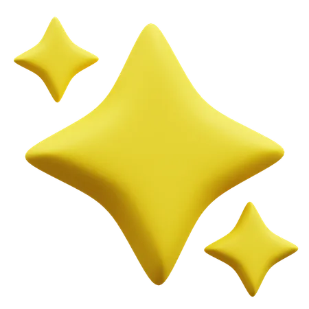 Estrela  3D Icon