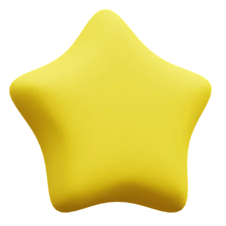 Estrela  3D Icon