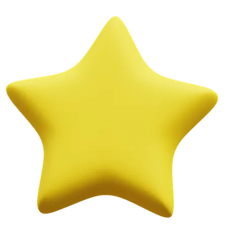 Estrela  3D Icon