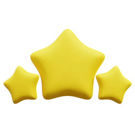 Estrela  3D Icon