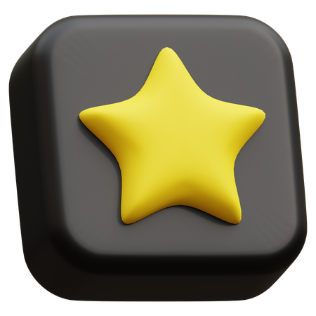 Estrela  3D Icon