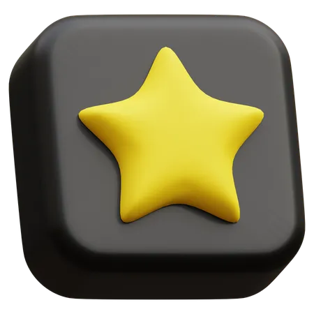 Estrela  3D Icon