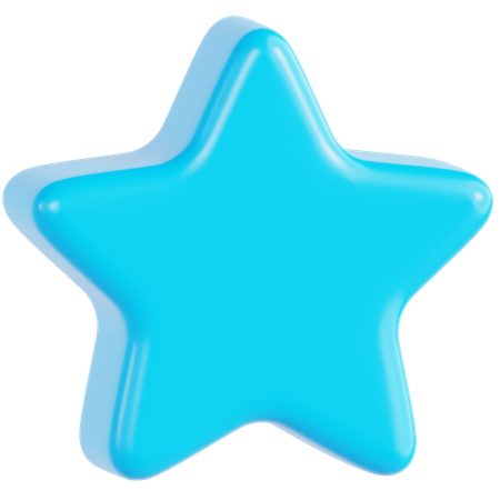 Estrela  3D Icon