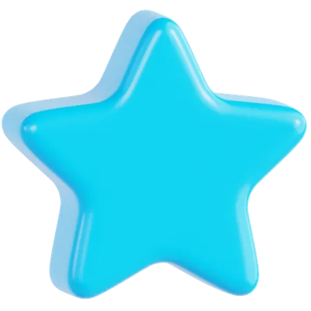 Estrela  3D Icon