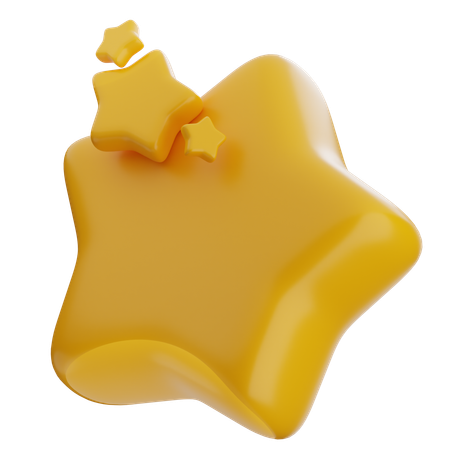 Estrela  3D Icon