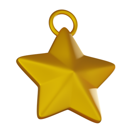 Estrela  3D Icon