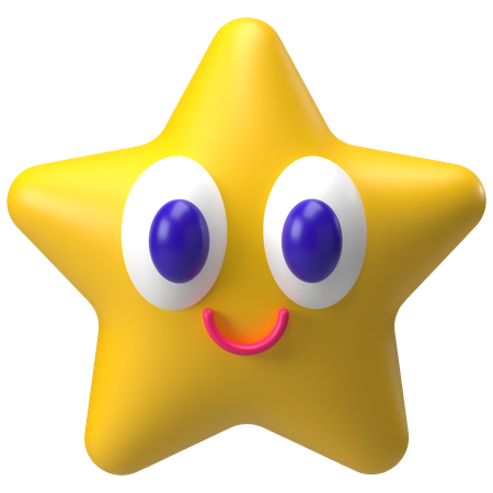 Estrela  3D Icon