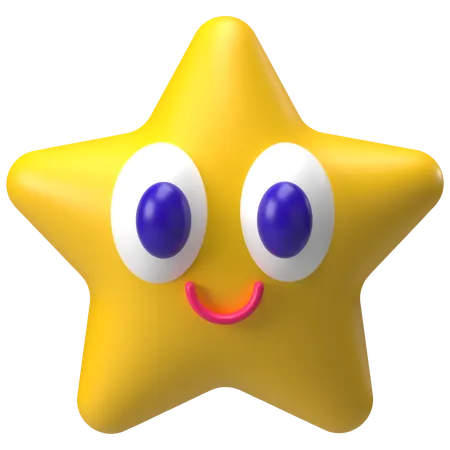 Estrela  3D Icon