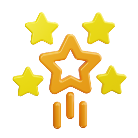 Estrela  3D Icon