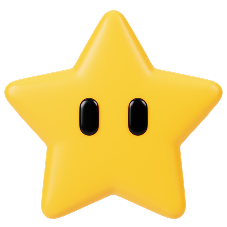 Estrela  3D Icon