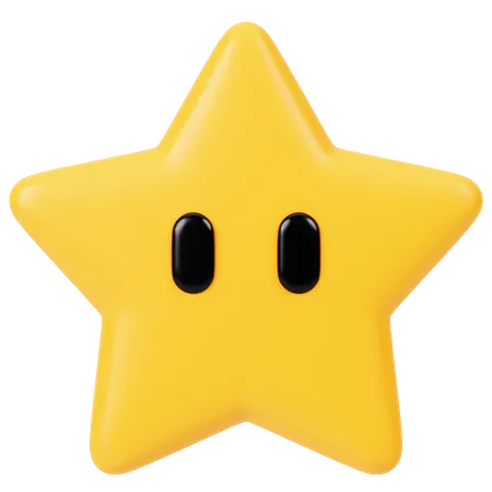 Estrela  3D Icon