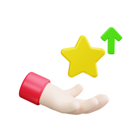 Estrela  3D Icon