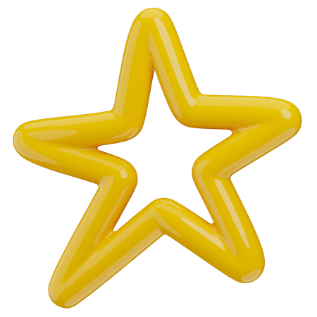 Estrela  3D Icon