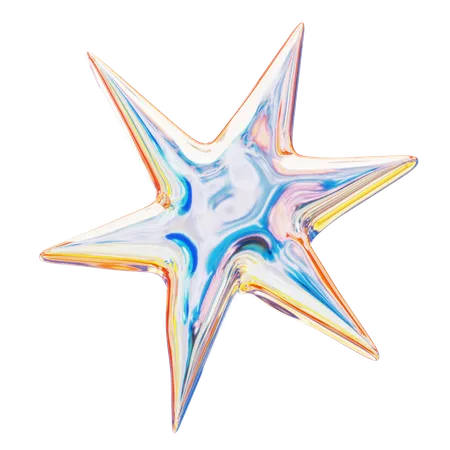 Estrela  3D Icon