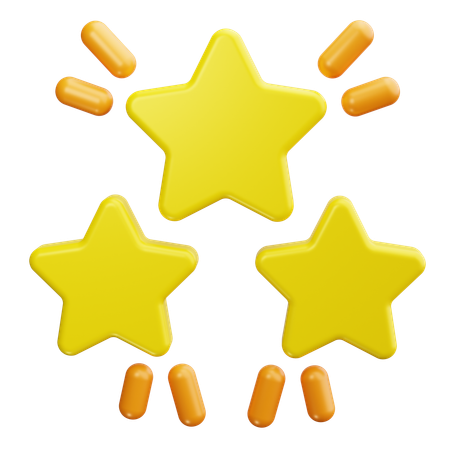 Estrela  3D Icon