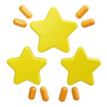 Estrela  3D Icon