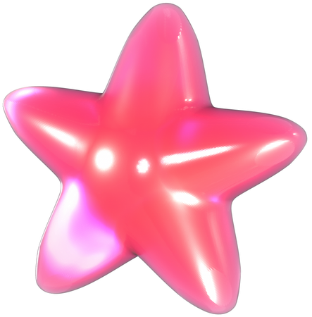 Estrela  3D Icon