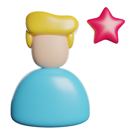 Estrela  3D Icon