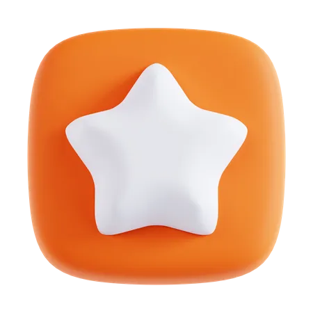 Estrela  3D Icon