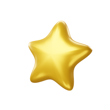 Estrela  3D Icon