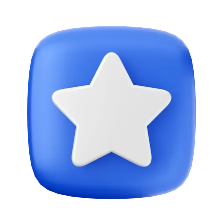 Estrela  3D Icon