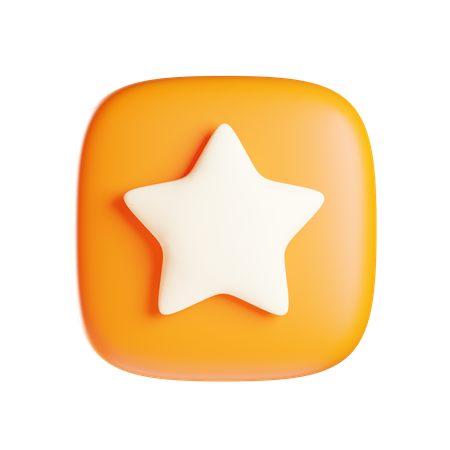 Estrela  3D Icon