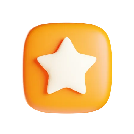 Estrela  3D Icon