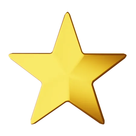 Estrela  3D Icon