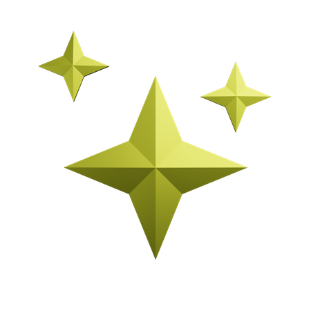 Estrela  3D Icon