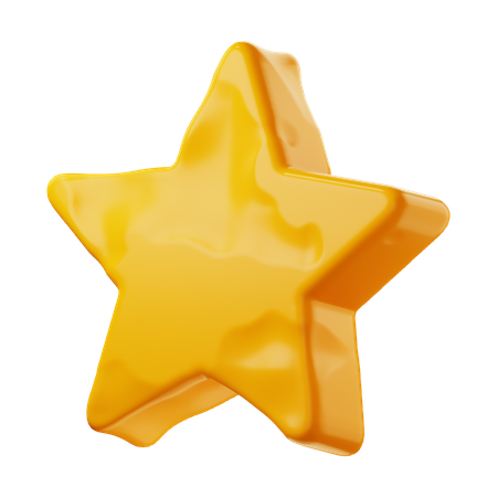 Estrela  3D Icon