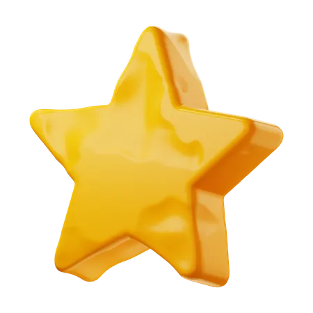 Estrela  3D Icon