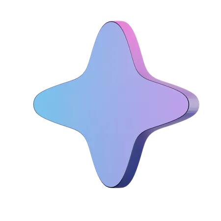 Estrela  3D Icon