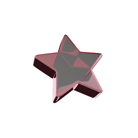 Estrela  3D Icon