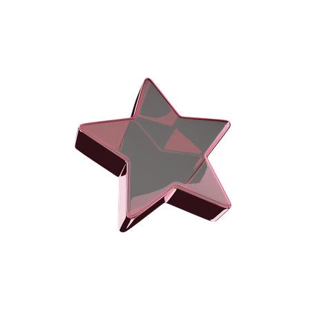 Estrela  3D Icon