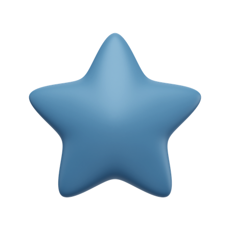 Estrela  3D Icon