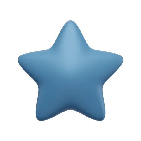 Estrela  3D Icon