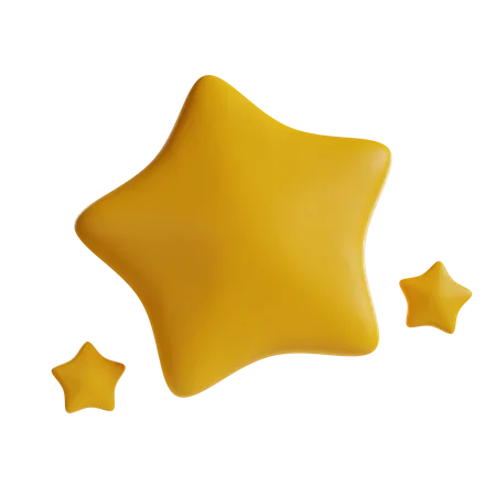 Estrela  3D Icon