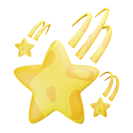 Estrela  3D Icon