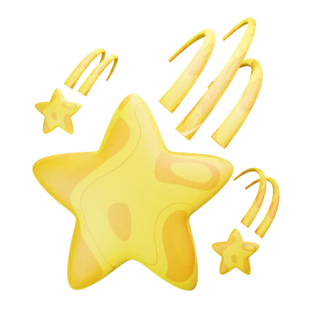 Estrela  3D Icon