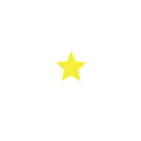 Estrela  3D Icon