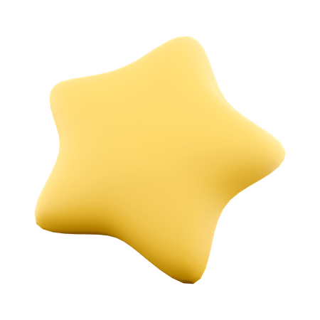 Estrela  3D Icon