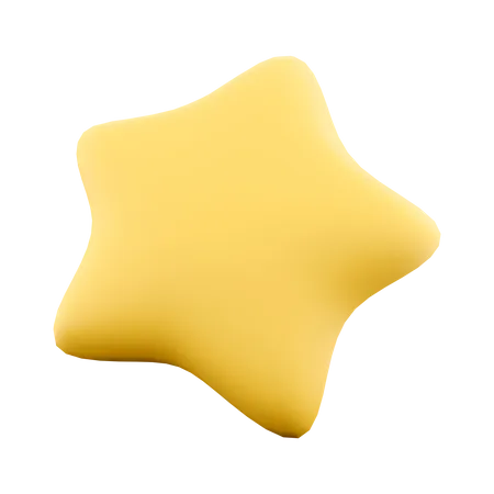 Estrela  3D Icon