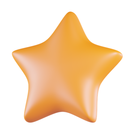 Estrela  3D Icon